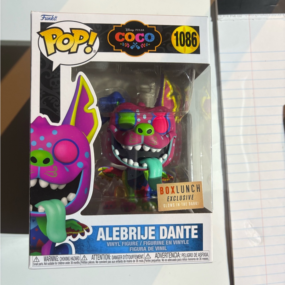 Funko Pop Alebrije Dante - Vibrant Pink and Green
